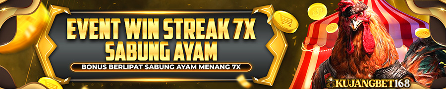 BONUS WINSTREAK 100% SABUNG AYAM